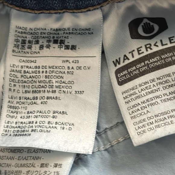 Levi’s Women’s‎ 505 Straight Leg Jeans Size 14 - Picture 8 of 11